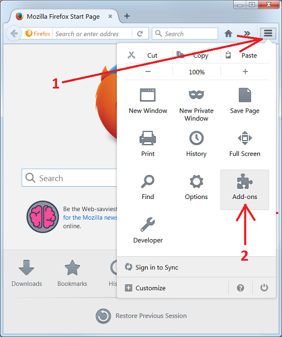 how to integrate download manager with firefox